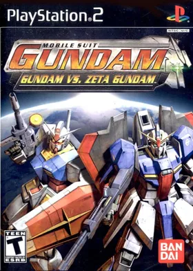 Mobile Suit Gundam - Gundam vs. Zeta Gundam box cover front